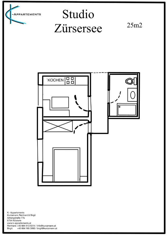 K-Appartements Klosterle Екстериор снимка