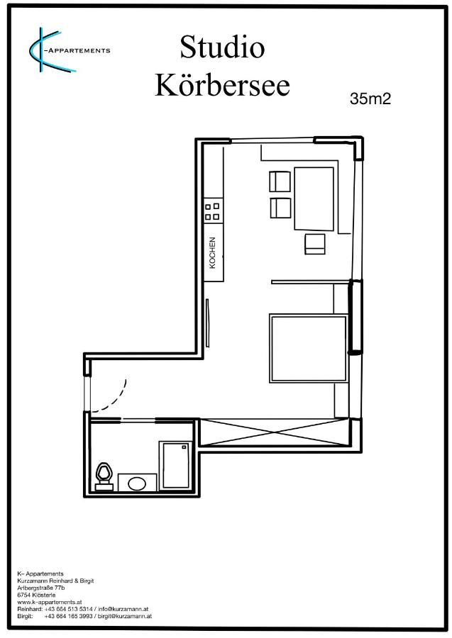 K-Appartements Klosterle Екстериор снимка